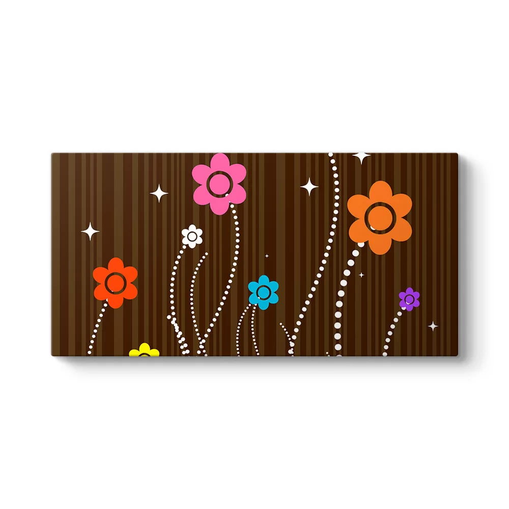 Floral Pattern Tablosu - Model 5